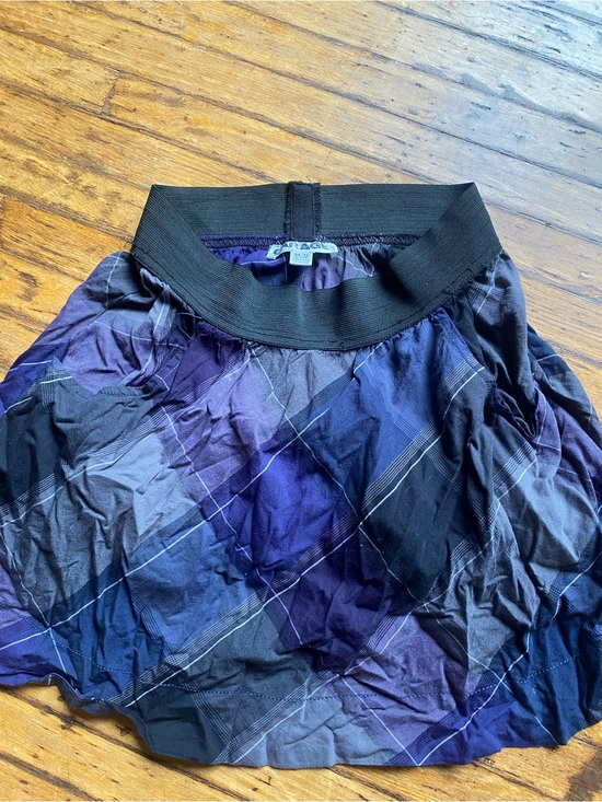 Garage Dresses & Skirts - Y2k vintage Garage purple plaid skirt